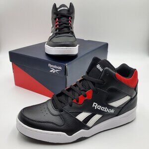 Reebok Royal BB4500 HI2 Men’s Basketball Shoes Black White Red CN6857 NEW